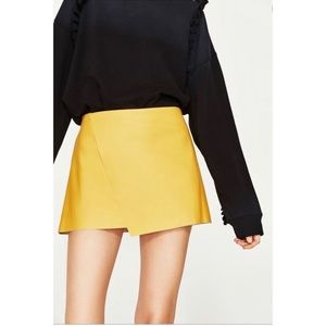 🆕 ZARA Trafaluc Collection Vegan Leather Skirt XL
